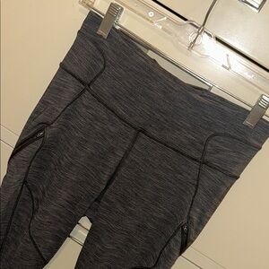 Lululemon Dark Gray Heathered Leggings